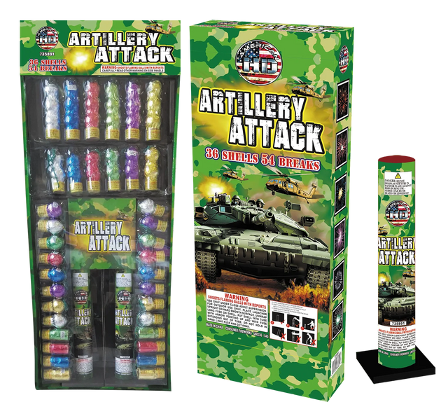 American Artillery (24 Shells 36 Breaks)