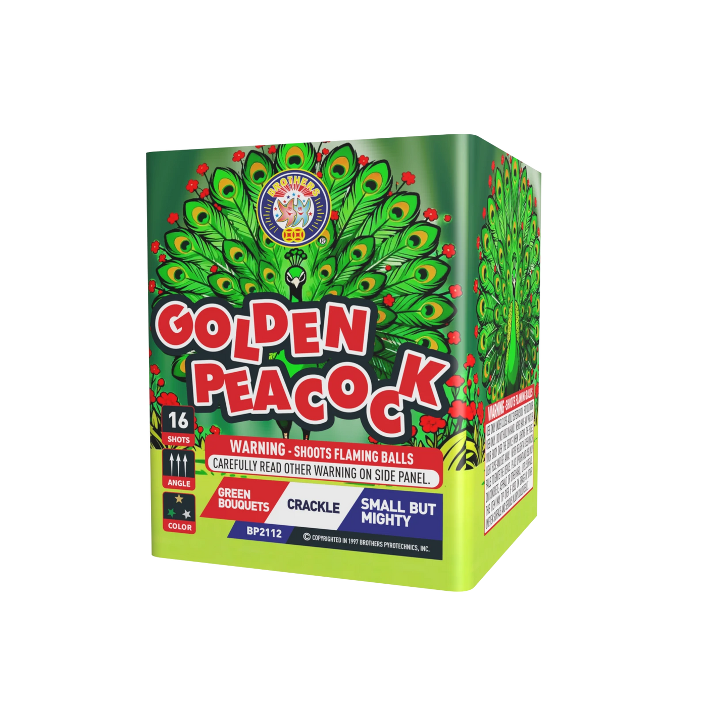 Golden Peacock - 16 Shots