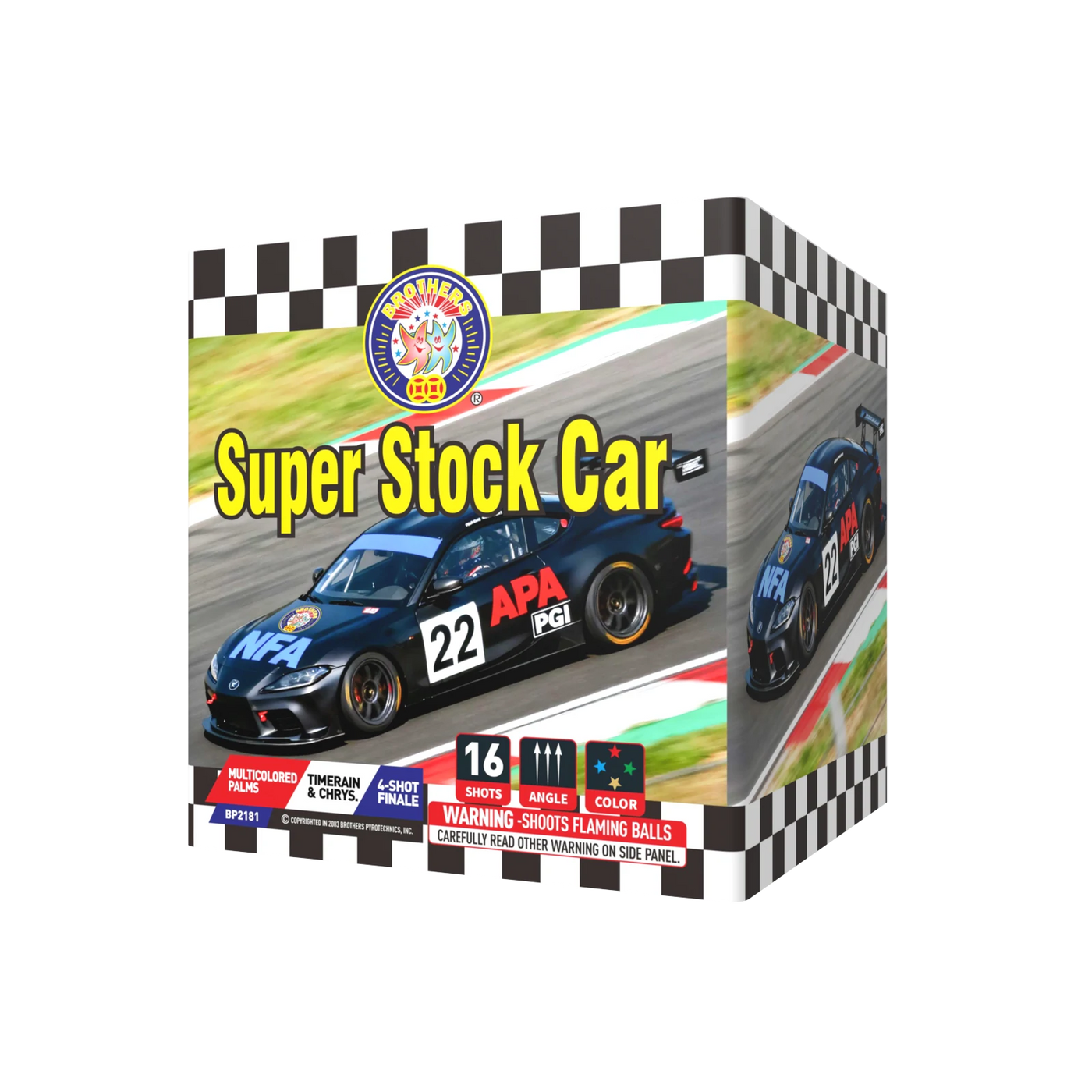 Super Stock Car - 16 Shots
