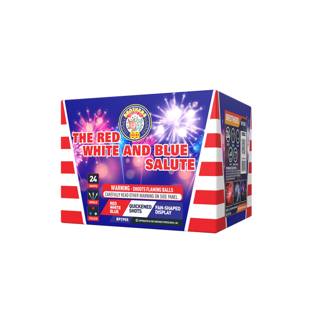 The Red, White, And Blue Salute - 24 Shots
