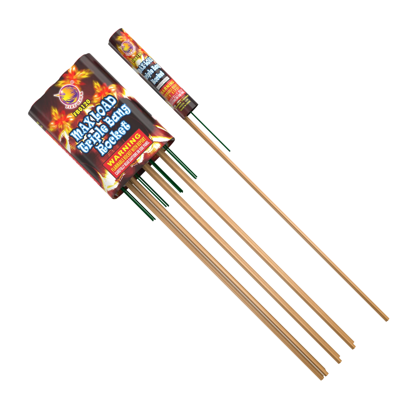 Max Load Triple Bang Rockets