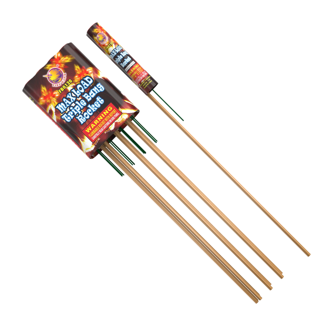 Max Load Triple Bang Rockets
