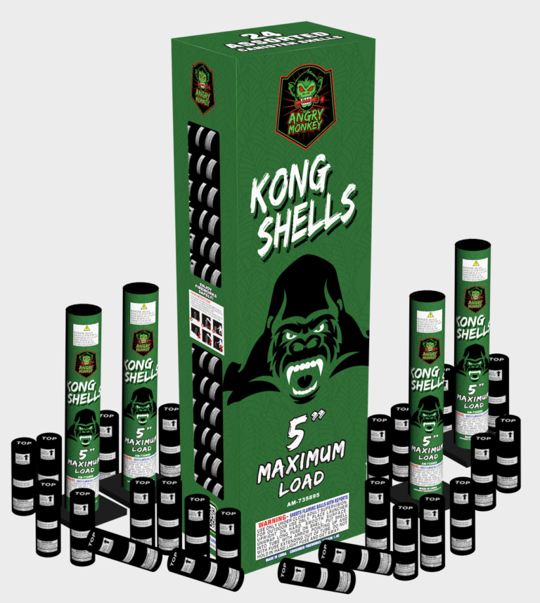 5" Kong shells