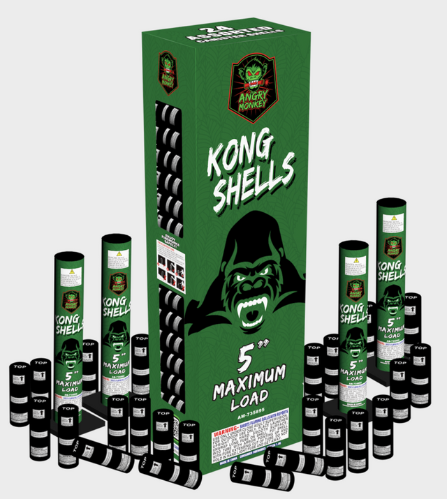5" Kong shells