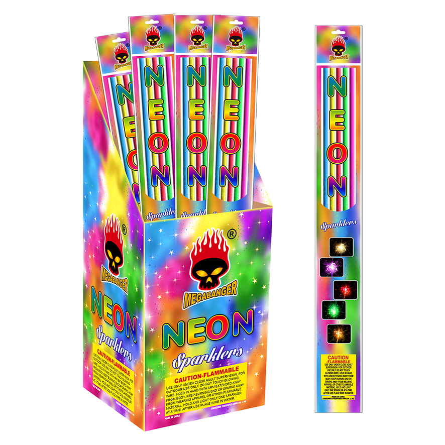 Neon Sparkler 18"