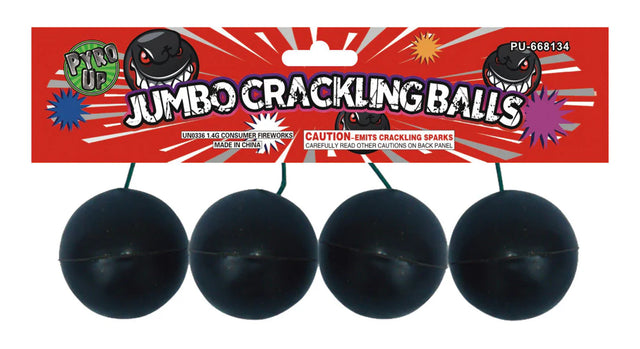 Jumbo Crackling Balls - Pyro Up