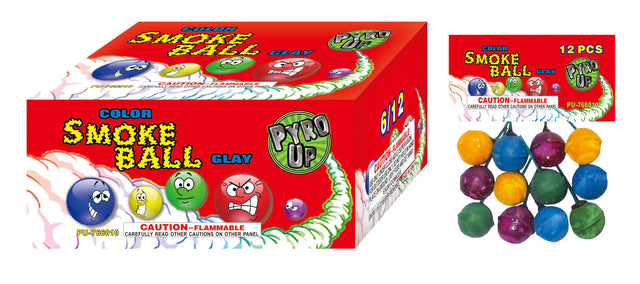 Color Smoke Balls (Bag of 12)