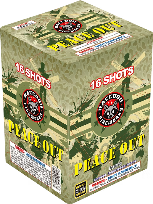 Peace Out - 16 Shots
