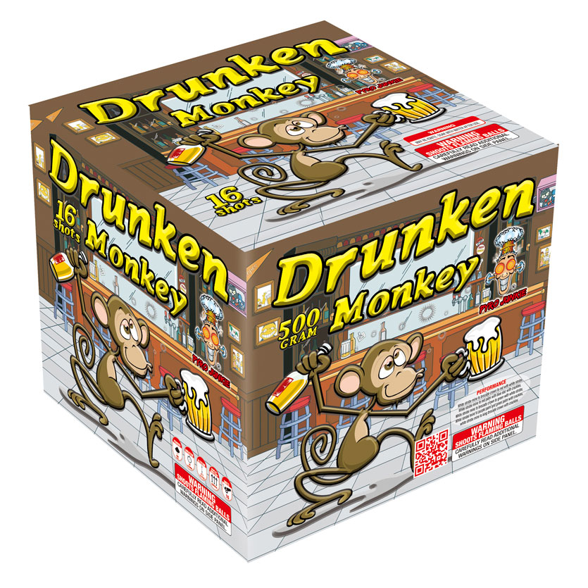 Drunken Monkey - Fantasy Fireworks | Hinsdale, NH, Seabrook, NH