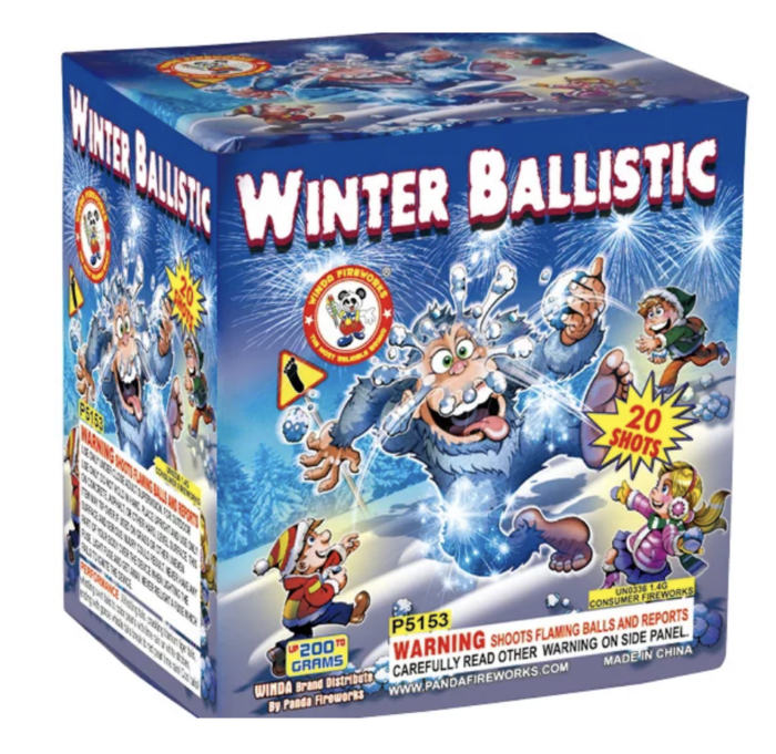 Winter Ballistic Fantasy Fireworks Hinsdale, NH, Seabrook, NH